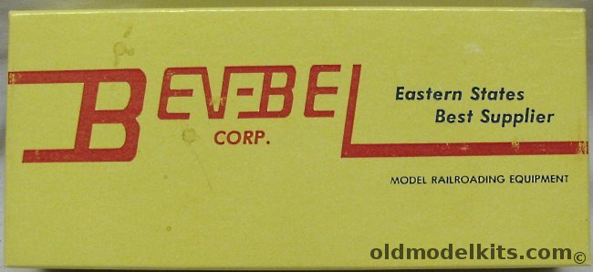 Bev-Bel 1/87 A.A.R. 40 Foot Box Car The Milwaukee Road - HO Craftsman Kit, 137 plastic model kit